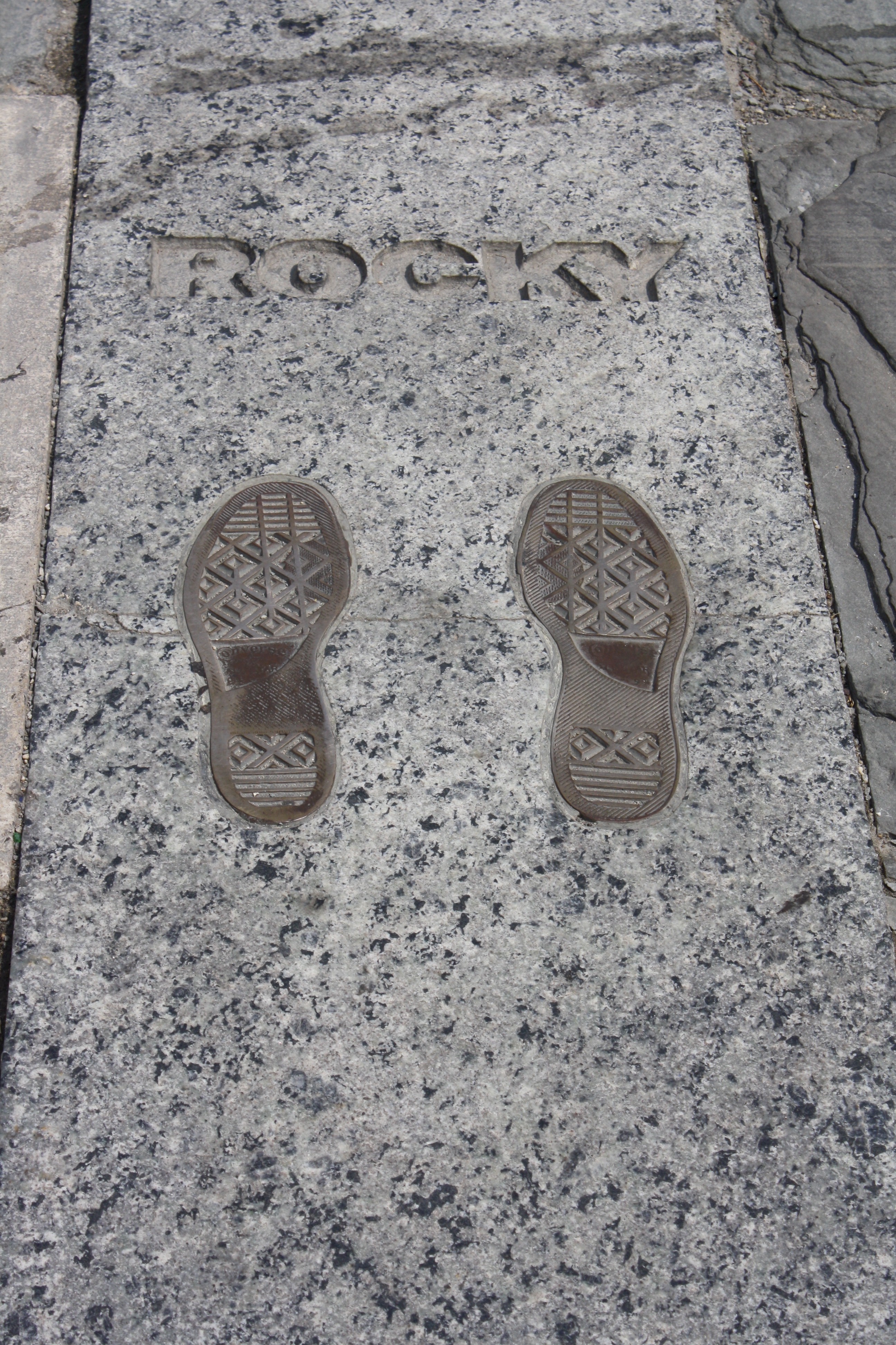 The Footprints of Rocky Balboa