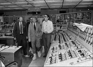 President Carter tours Three Mile Island in 1979