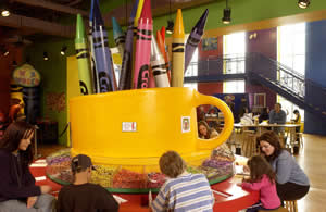 Part of the Crayola Factory