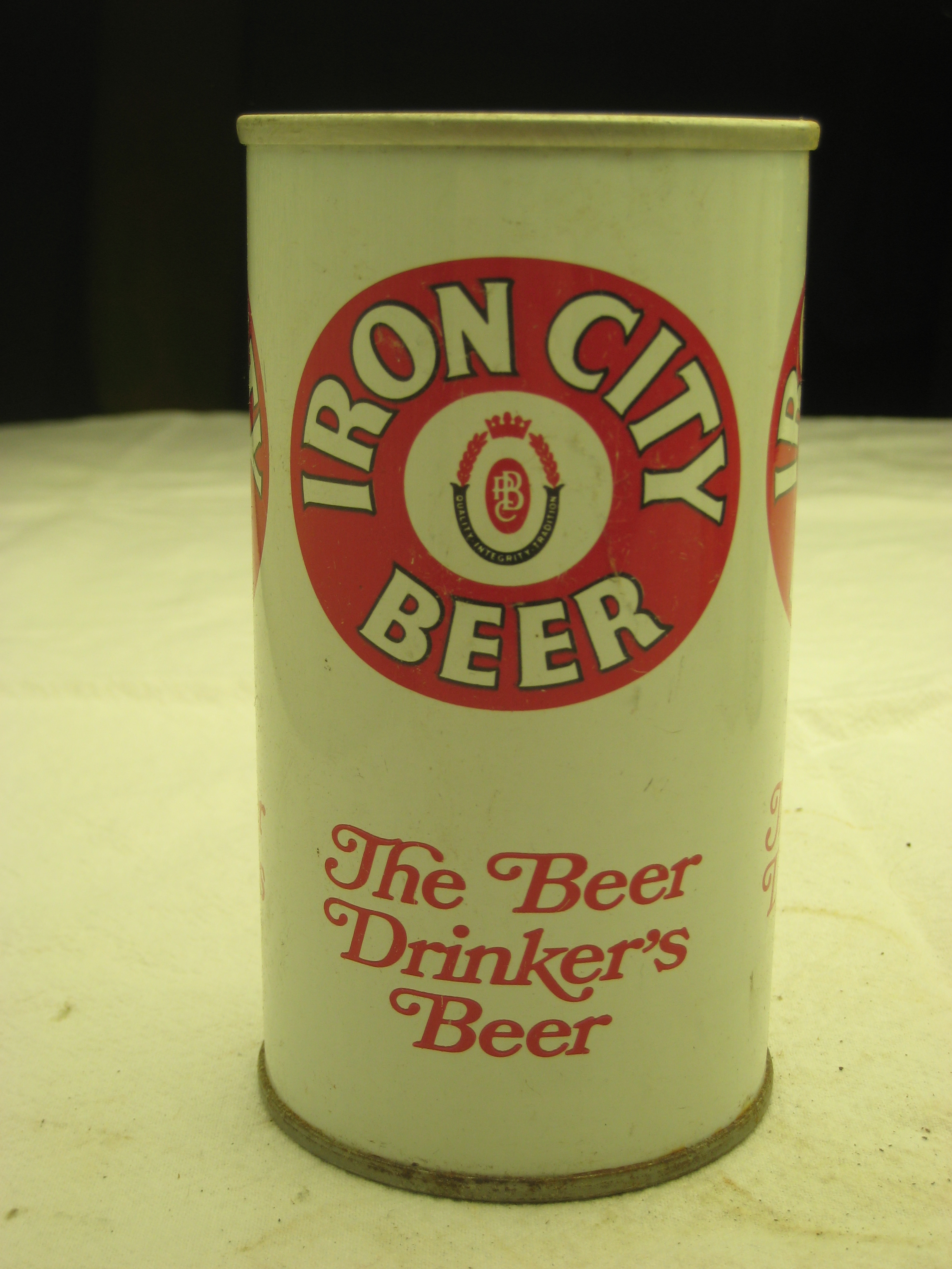 Vintage Iron City Beer can