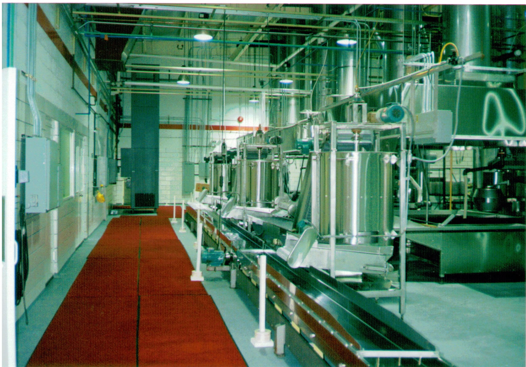 Martin's Potato Chip Company Plant Interior in 1990