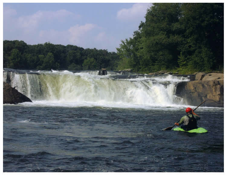 Kayaking in Ohiopyle State Park