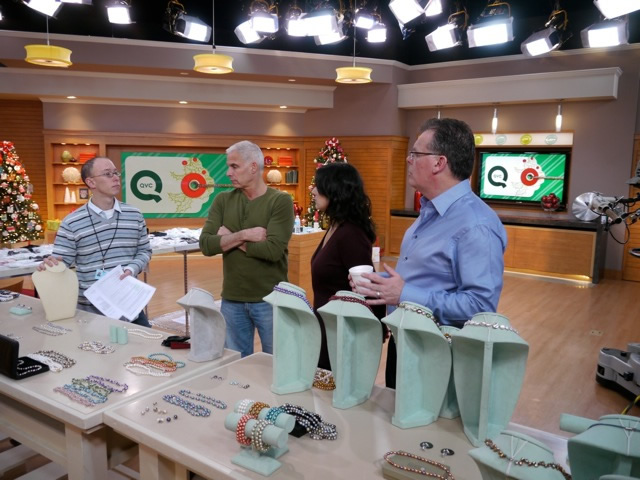 QVC staff prepping for a new sales segment