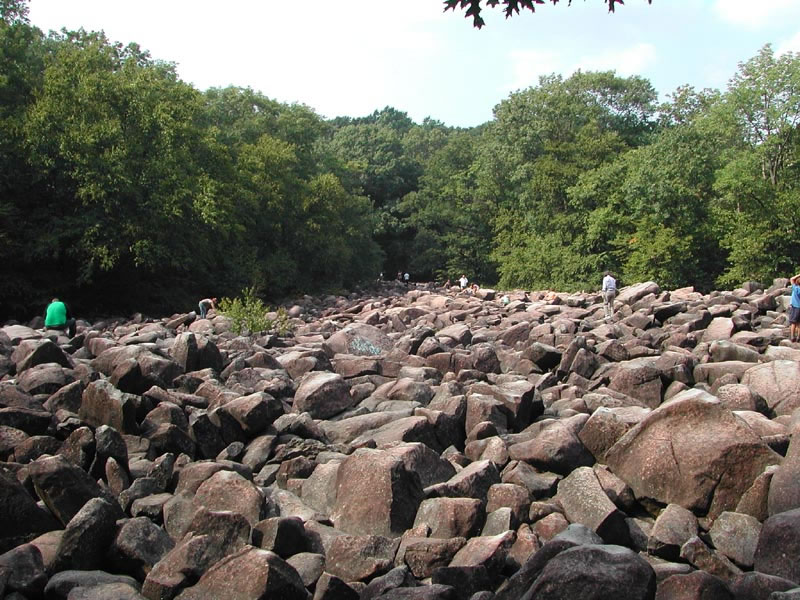 Wide View of the Boulder Field