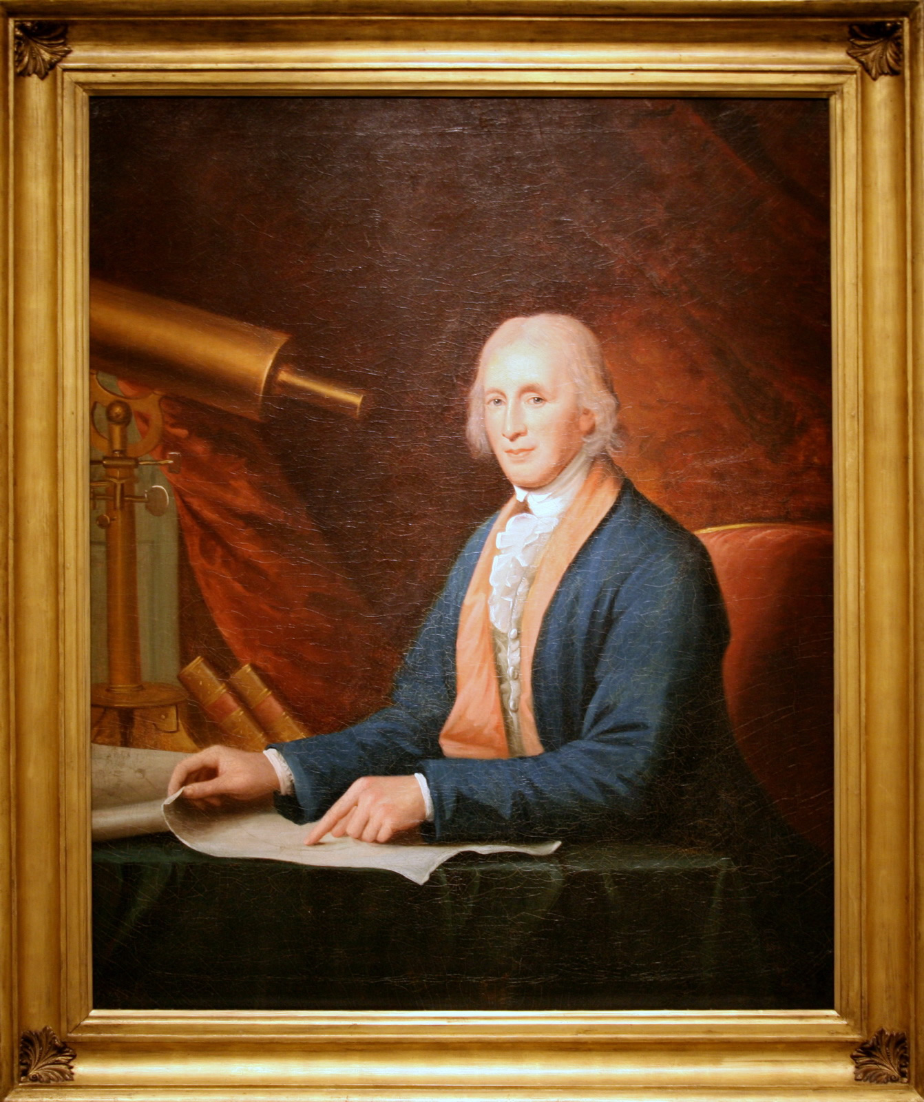 Portrait of David Rittenhouse by Charles Willson Peale