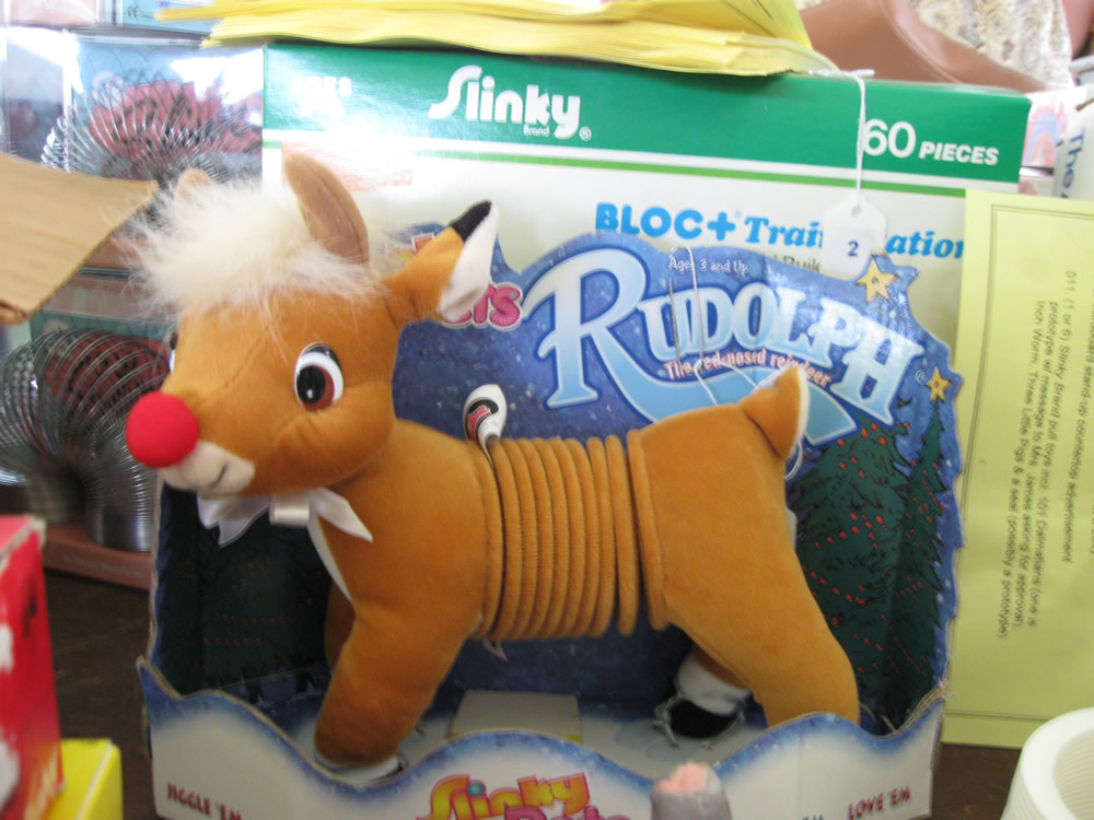 Rudolph the Red Nosed Slinky