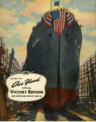 Cover of October 1945 Editiong of Our Yard