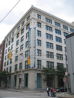 Exterior of the Warhol Museum