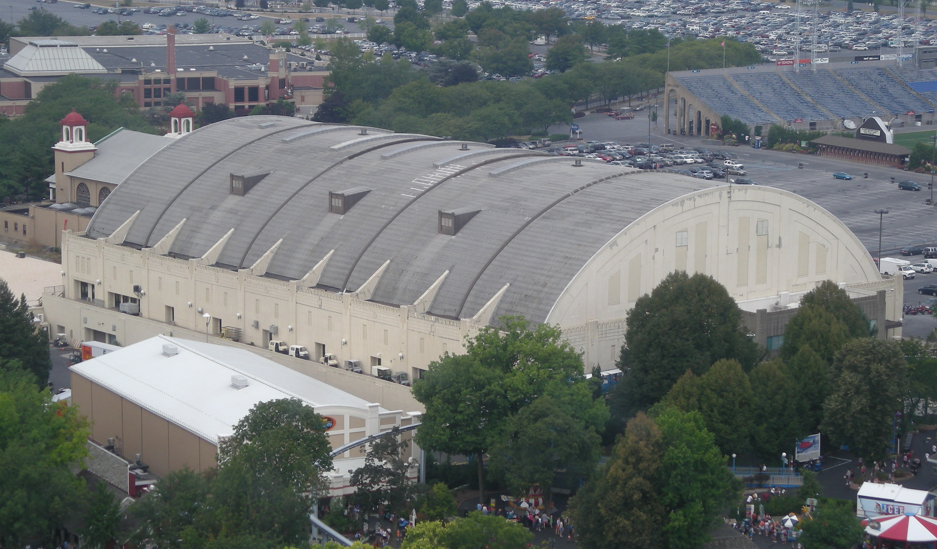 Aerial View of Hershey Arena