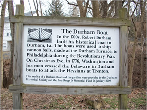 Durham Historic Sign