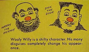 Wooly Willy as the Dude