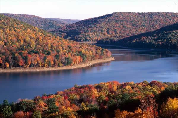 River Valley in Autumn
