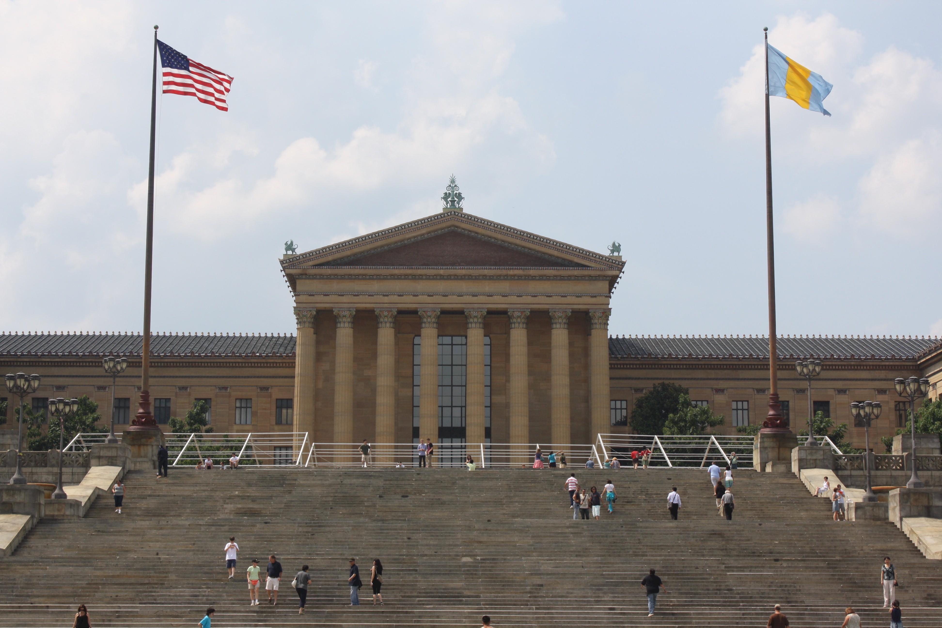 Philadelphia Art Museum Front Steps