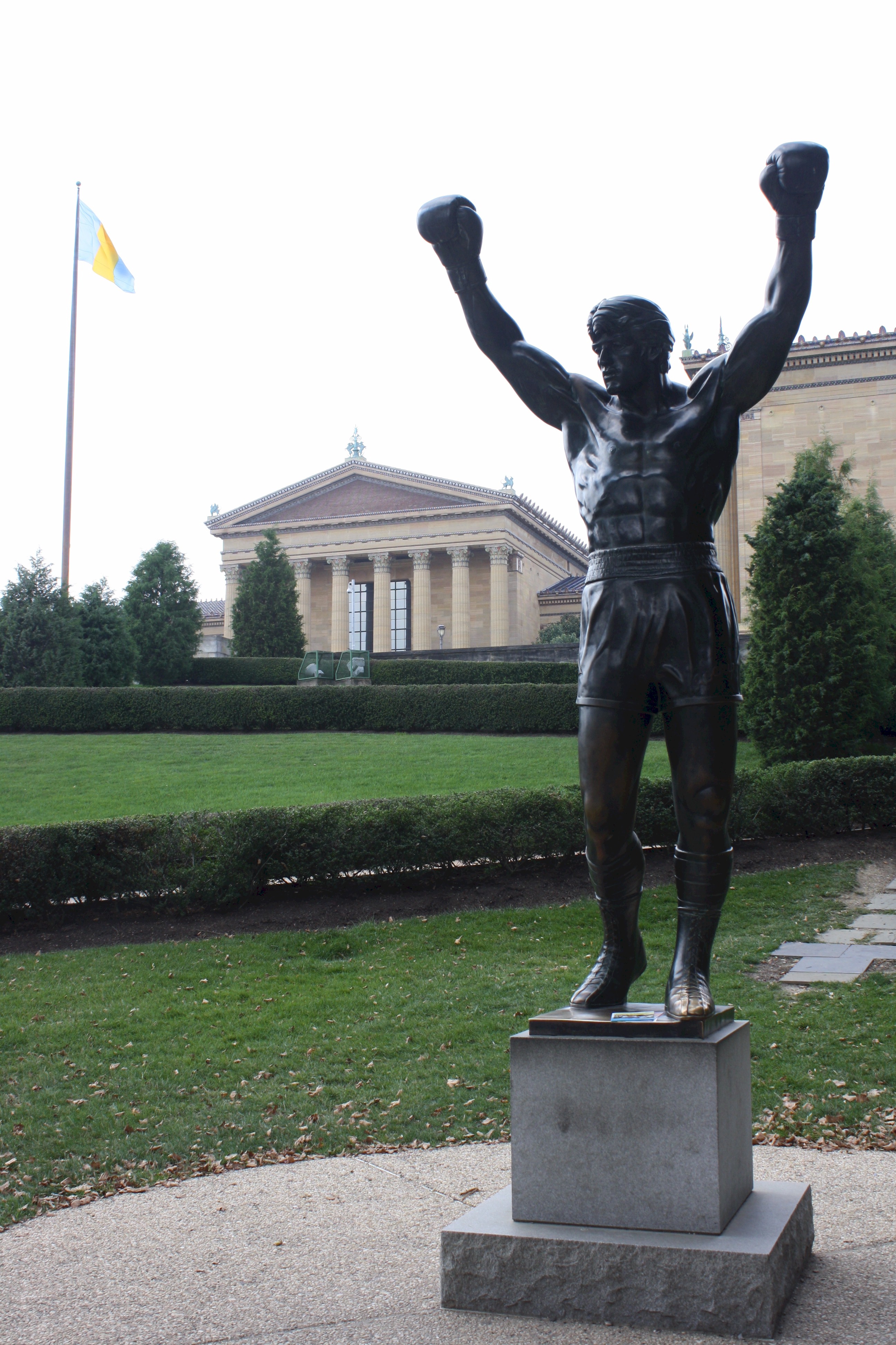 Rocky Balboa statue 