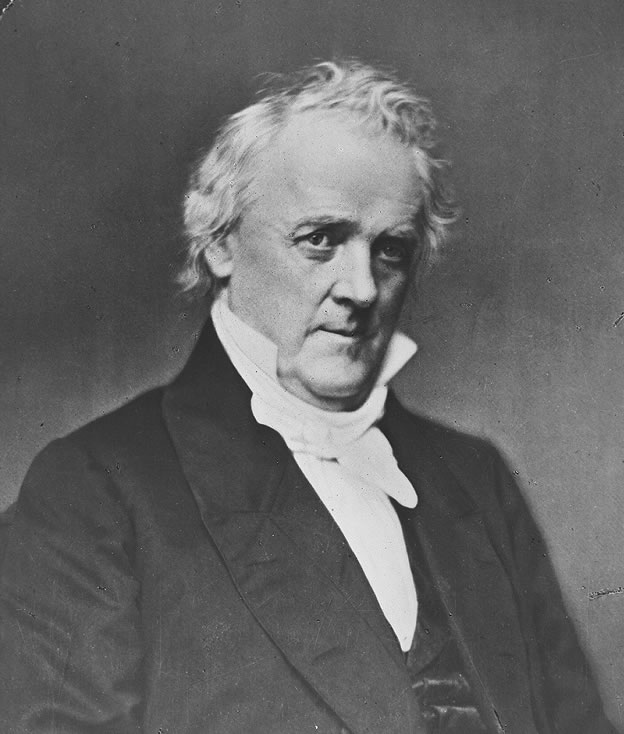 Portrait of President James Buchanan