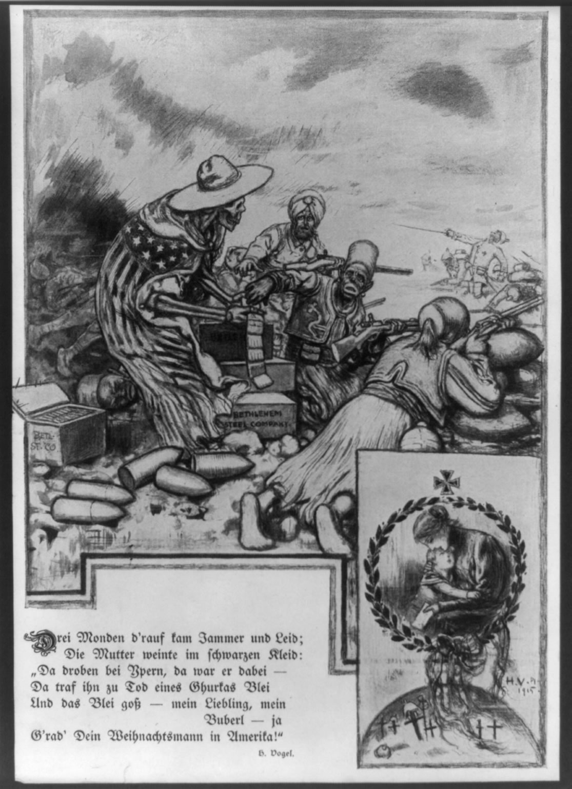 German propaganda in World War I