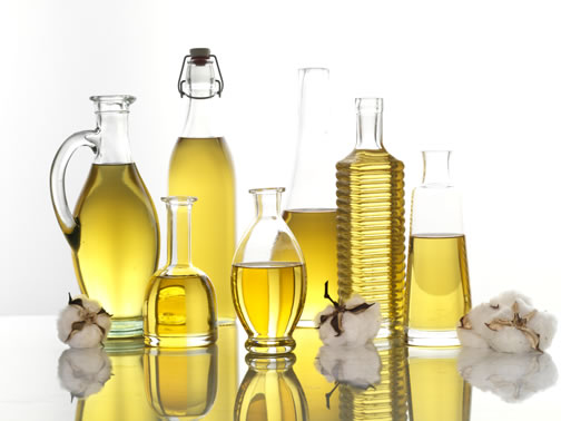 Bottles of Cottonseed Oil