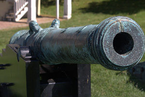 Cannon at Fort Mifflin