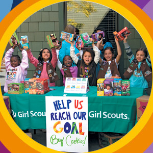 Girl Scout Cookie sale