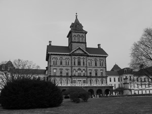 Black and White photo of Danville State Hospital