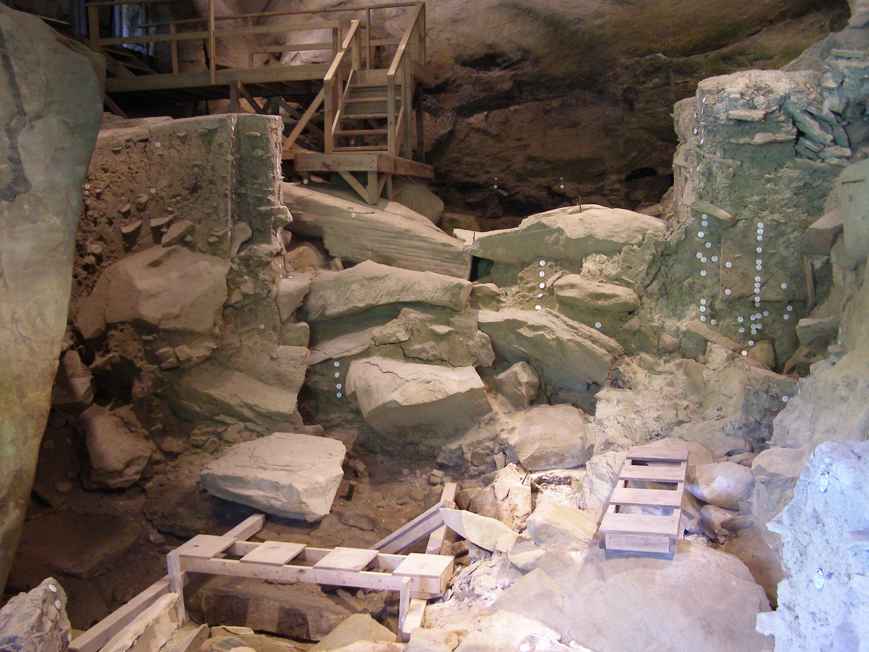 Inside the Meadowcroft Dig