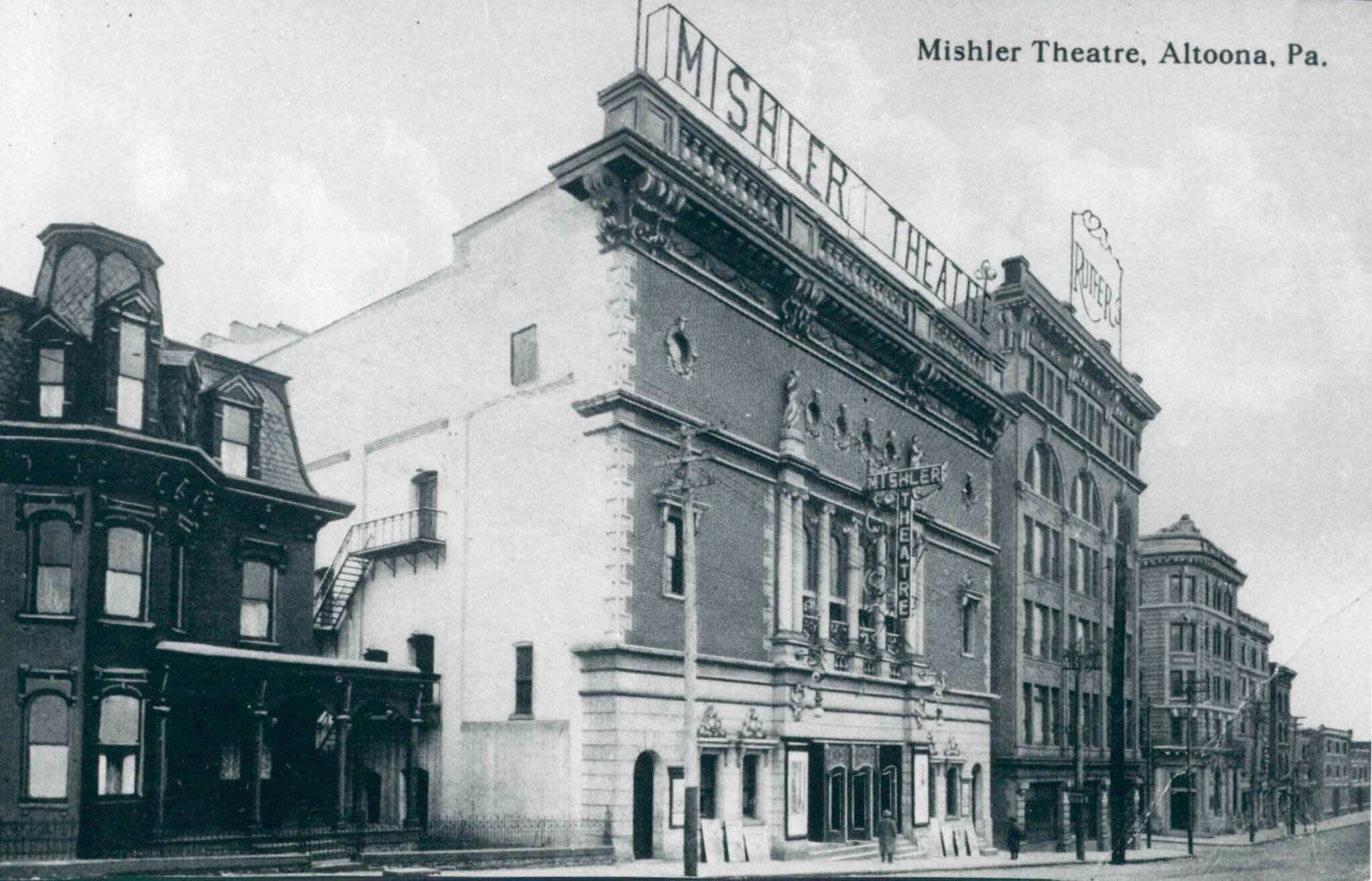 The Mishler Theatre shortly after construction