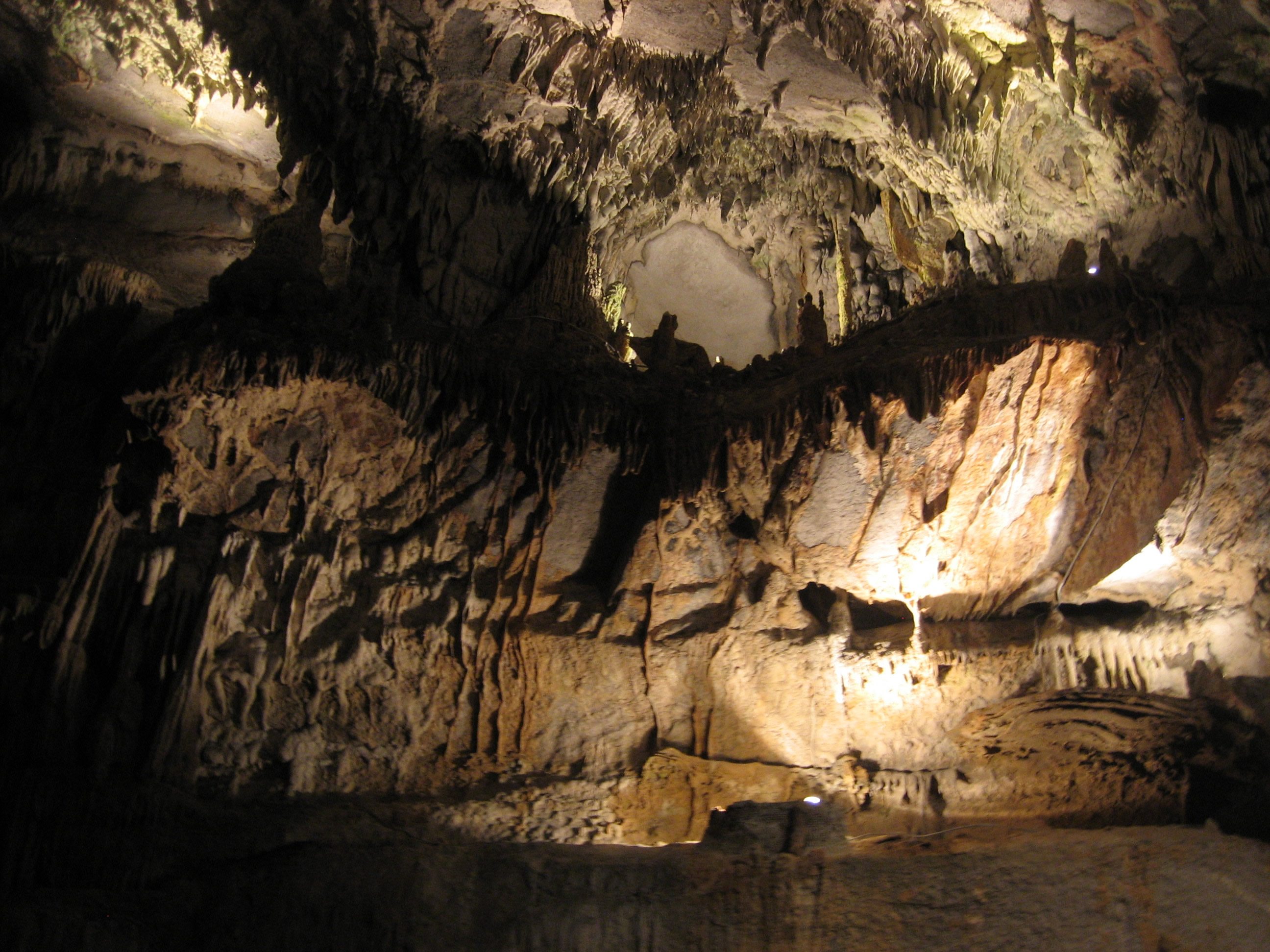 Formations Deep Within Penn's Cave