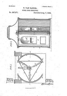 Patented Diagrams of Revolving Door