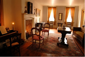 Parlor of the Shriver House Museum