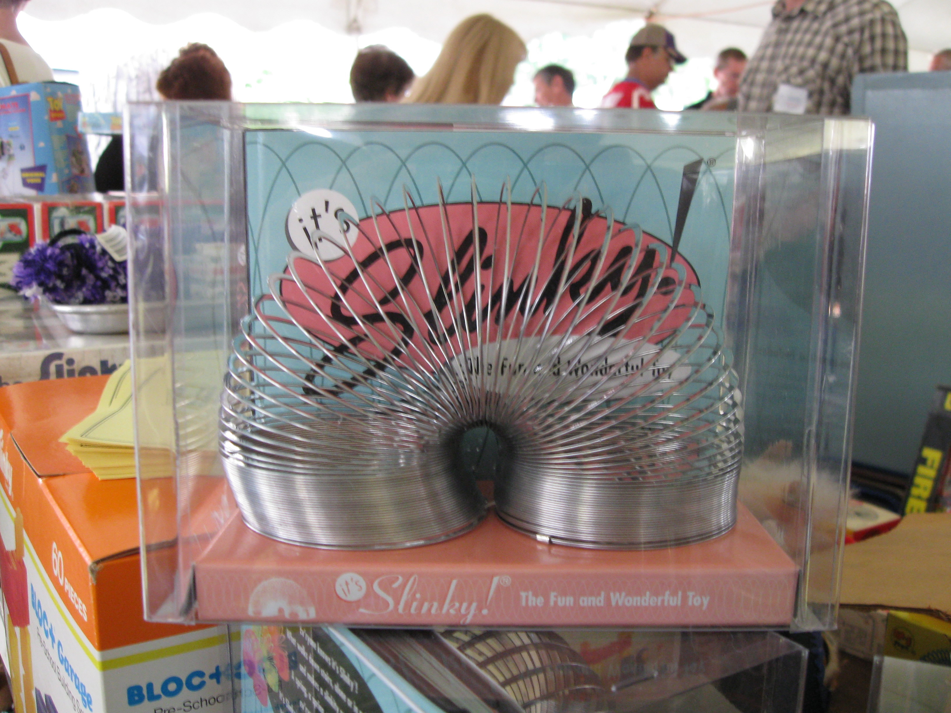 Slinky in Plastic Box