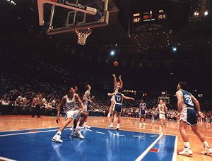 1992 NCAA Men's Basketball semi-final Game at the Spectrum