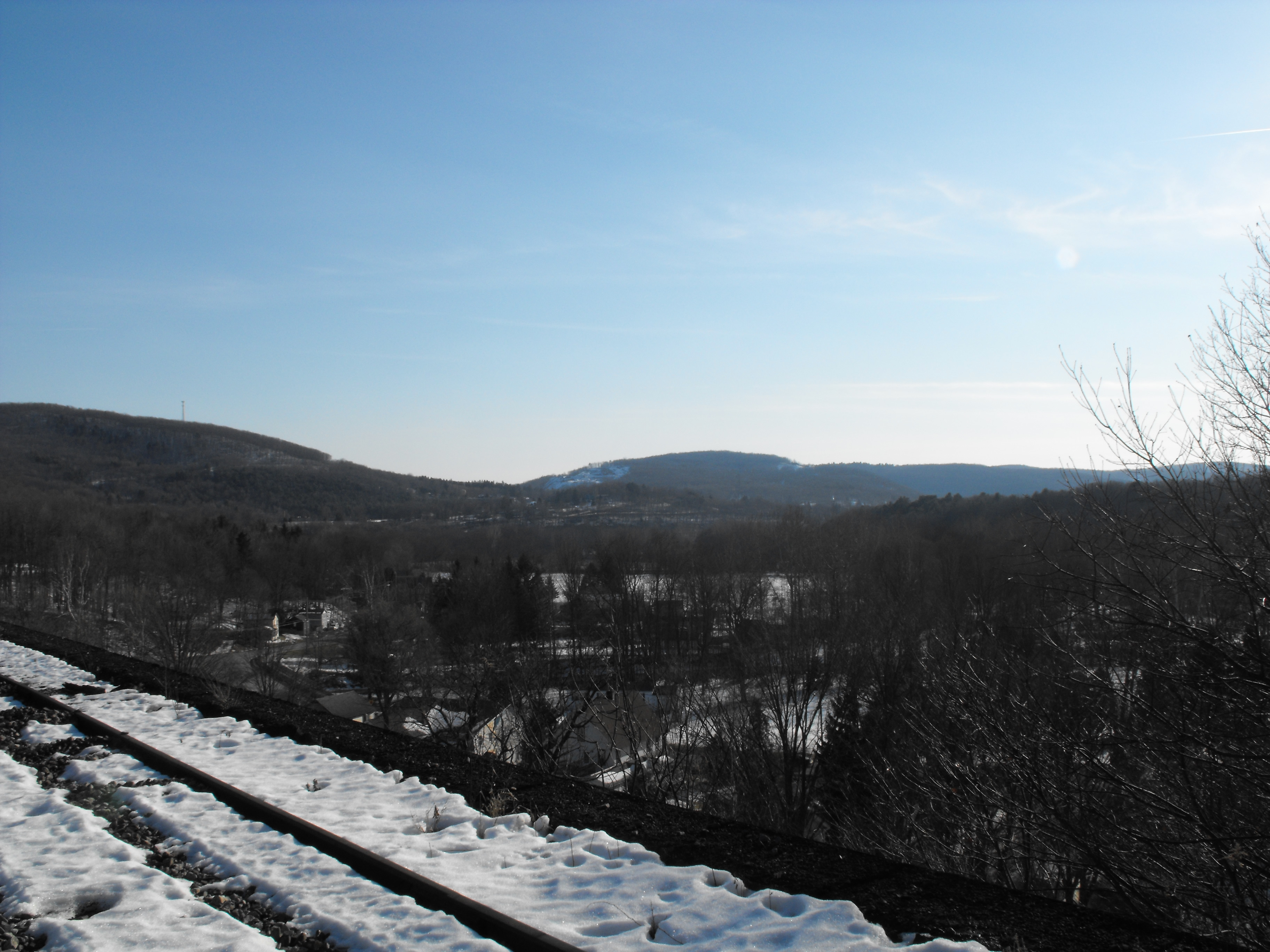 View from atop the Starrucca Viaduct