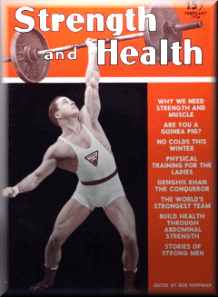 Strength and Health Magazine Cover