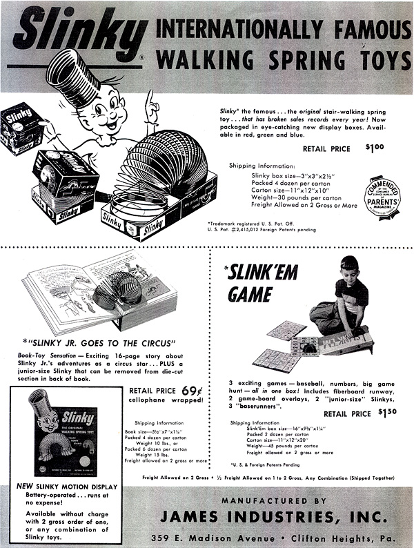 Vintage Slinky Ad