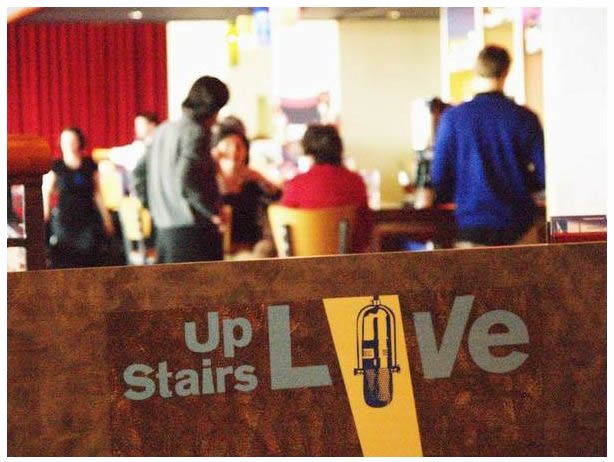 Logo of the Upstairs Live