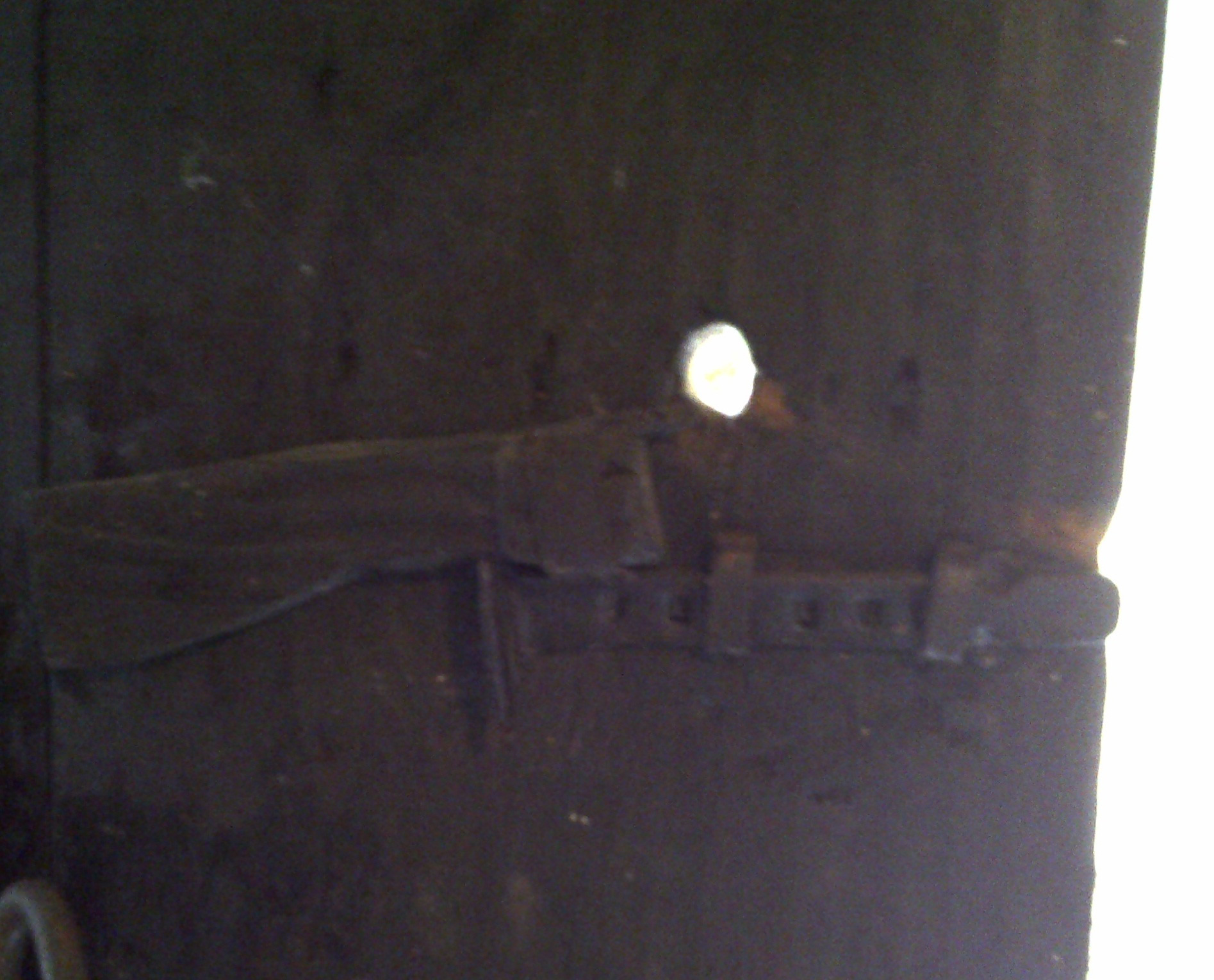 Door Lock at Fort Zeller
