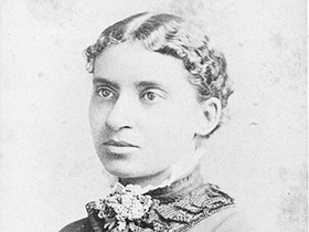 Charlotte L. Forten Grimké / photo courtesy of Schomburg Center for Research in Black Culture, Photographs and Prints Division, The New York Public Library