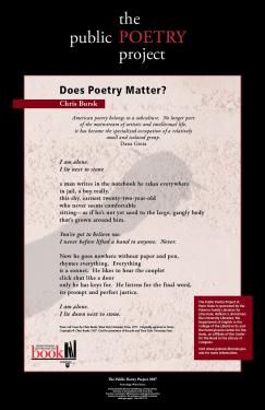 Does Poetry Matter?